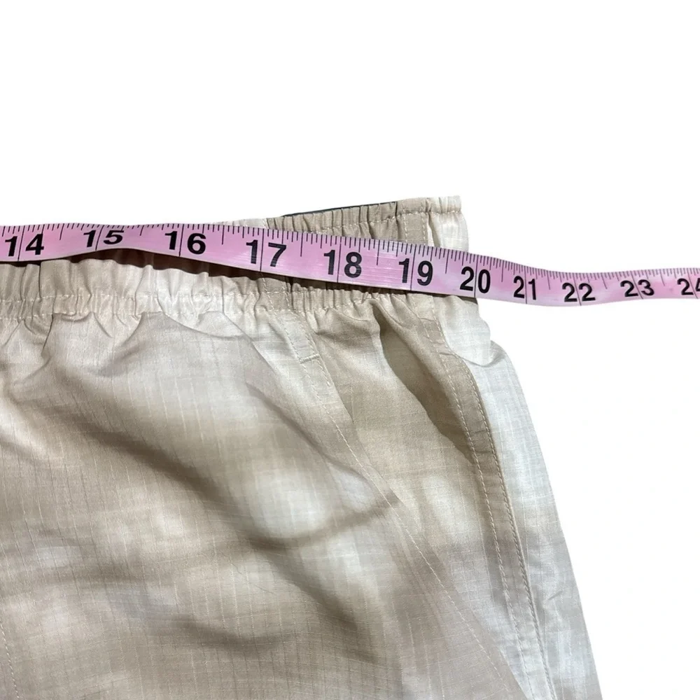 DSG Men’s 6” Rec Shorts Size XL Light Sand Tie Dye Swim Trunks Water Repellent